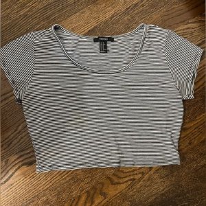 Striped Crop Top